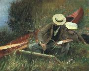 John Singer Sargent Paul Helleu Sketching With his Wife china oil painting reproduction